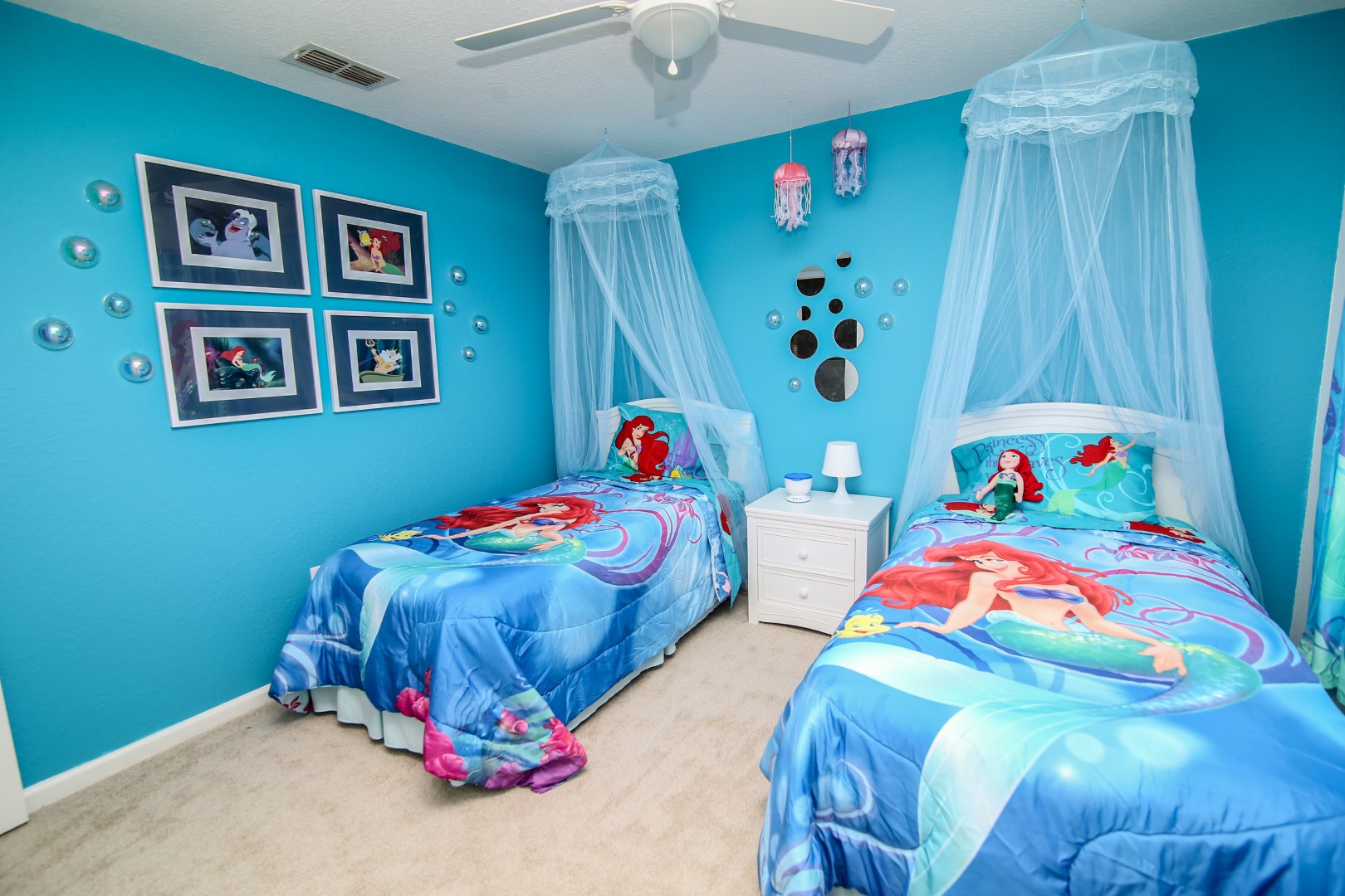 Little Mermaid Bedroom Decorating Ideas